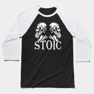 Stoic Philosopher Baseball T-Shirt